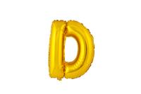 Balónek fóliový TORO písmenko "D" 30cm