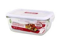 Skleněná zapékací miska s víkem LOCK 740ml bo...