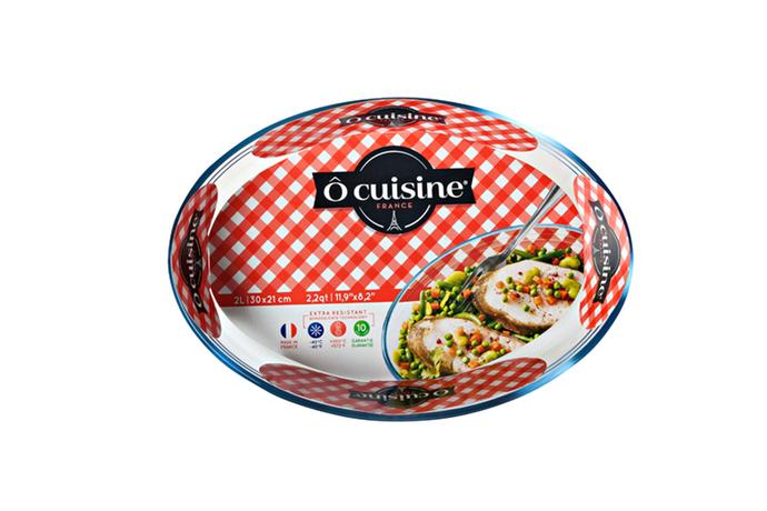 Skleněný pekáč OCUISINE 30x21cm/2l., borosili...