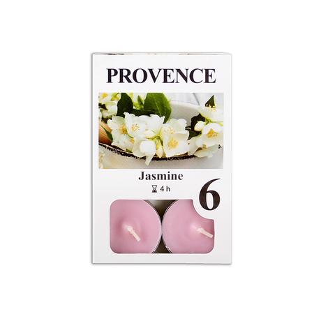 Čajová svíčka PROVENCE 6ks jasmín