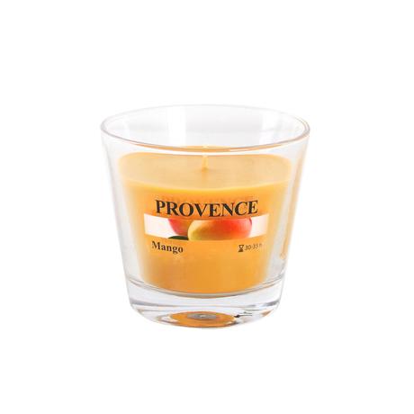 Vonná svíčka ve skle PROVENCE 140g, mango