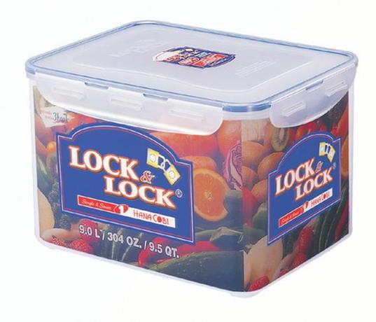 Dóza na potraviny LOCK obdélník 9000ml